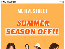 Tablet Screenshot of motivestreet.com